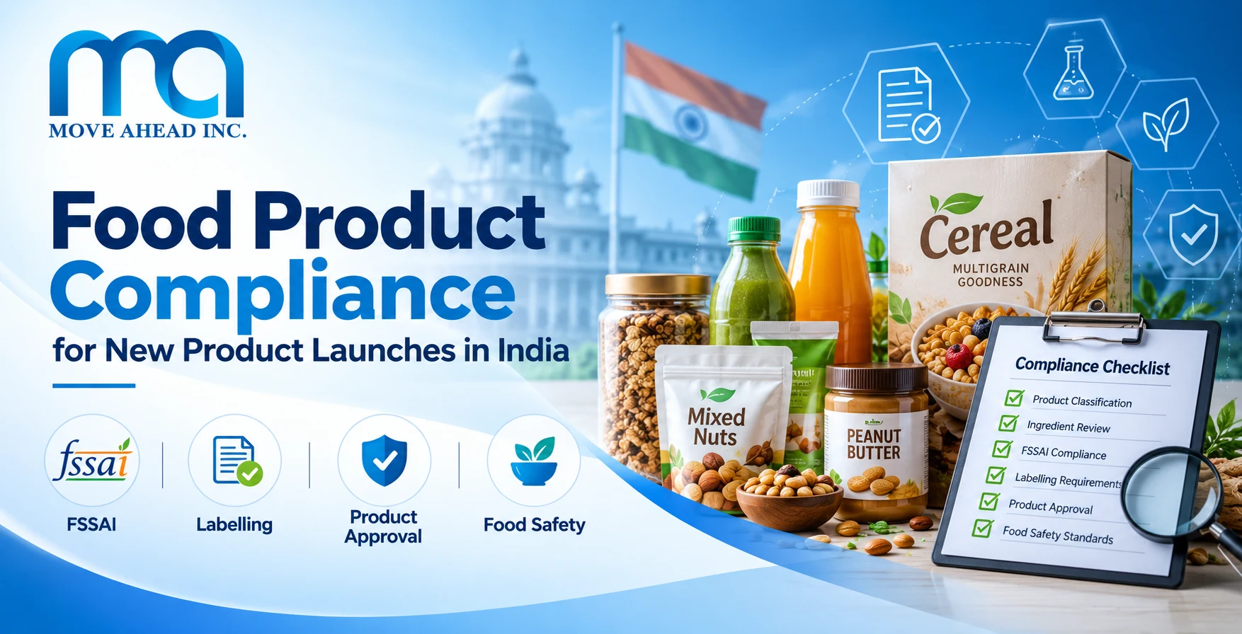 Food Product Compliance for New Product Launches in India